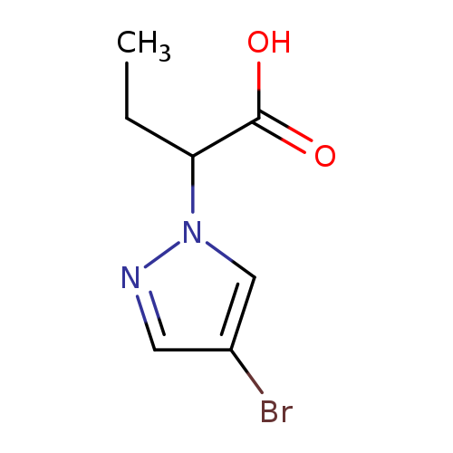 2-(4-bromo-1H-pyrazol-1-yl)butanoic acid