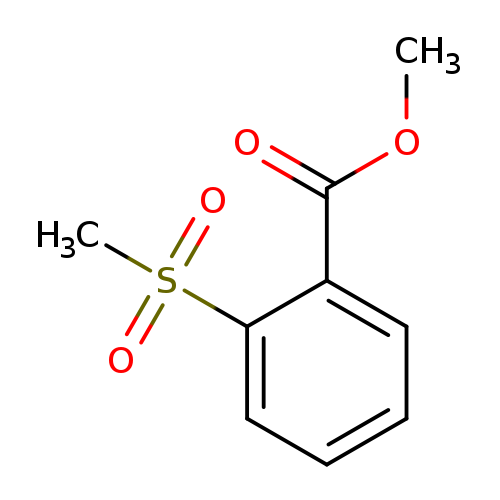 Benzoic acid, 2-(methylsulfonyl)-, methyl ester