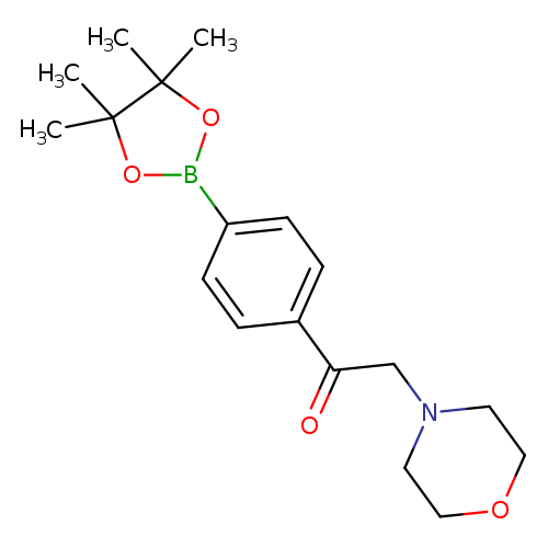 2-(Morpholin-4-yl)-1-[4-(tetramethyl-1,3,2-dioxaborolan-2-yl)phenyl]ethan-1-one