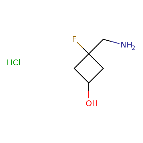 3-(aminomethyl)-3-fluorocyclobutan-1-ol hydrochloride