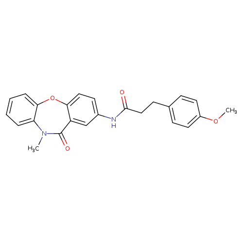 3-(4-methoxyphenyl)-N-{9-methyl-10-oxo-2-oxa-9-azatricyclo[9.4.0.0^{3,8}]pentadeca-1(11),3(8),4,6,12,14-hexaen-13-yl}propanamide