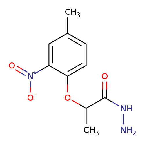 2-(4-Methyl-2-nitrophenoxy)propanohydrazide