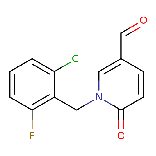1-(2-Chloro-6-fluorobenzyl)-6-oxo-1,6-dihydropyridine-3-carbaldehyde