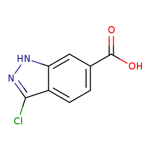 3-Chloro 1H-indazole-6-carboxylic acid