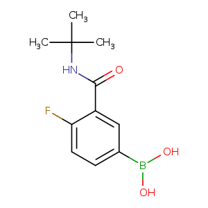 (3-(tert-Butylcarbamoyl)-4-fluorophenyl)boronic acid