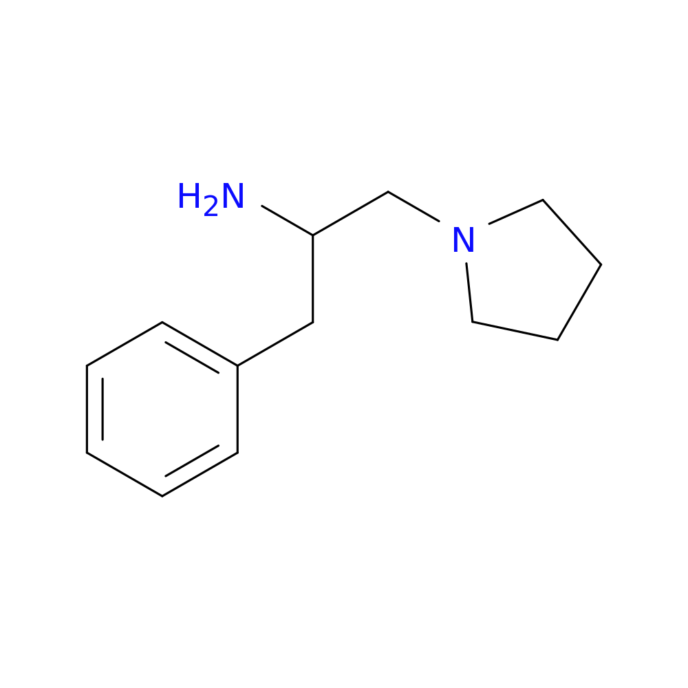 1-phenyl-3-(pyrrolidin-1-yl)propan-2-amine