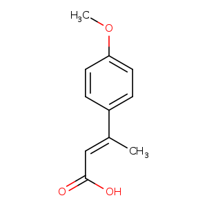 (2E)-3-(4-methoxyphenyl)but-2-enoic acid