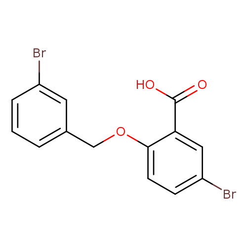 5-Bromo-2-[(3-bromobenzyl)oxy]benzoic acid