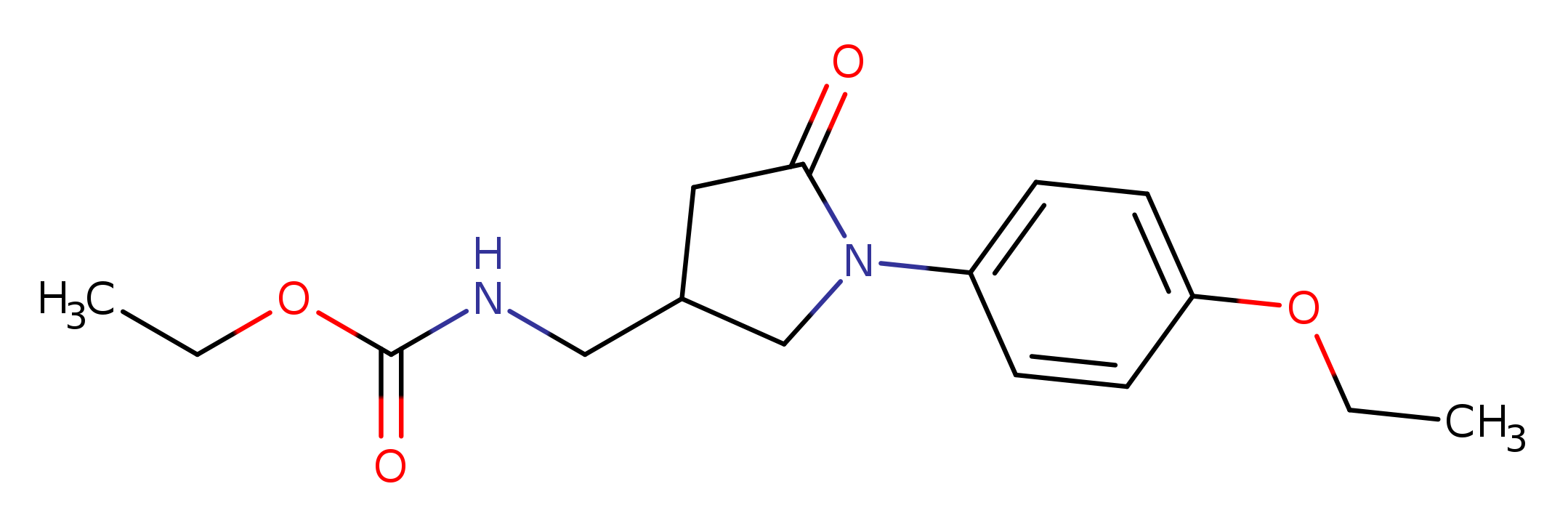 ethyl N-{[1-(4-ethoxyphenyl)-5-oxopyrrolidin-3-yl]methyl}carbamate