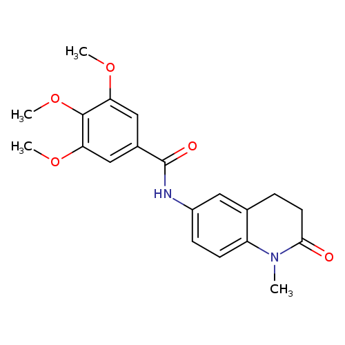 3,4,5-trimethoxy-N-(1-methyl-2-oxo-1,2,3,4-tetrahydroquinolin-6-yl)benzamide