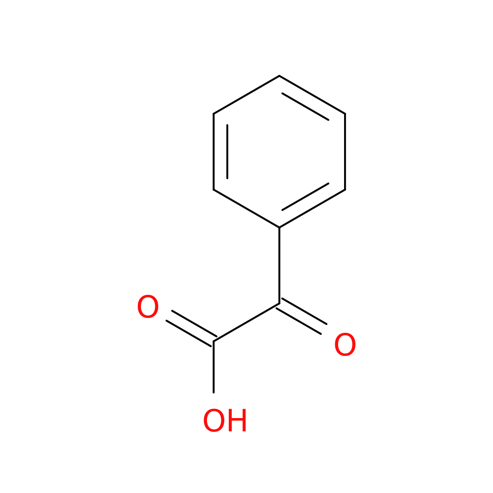 Benzeneacetic acid, α-oxo-