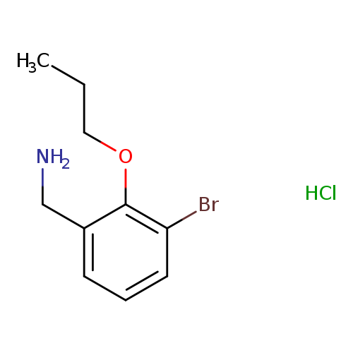 3-Bromo-2-propoxy-benzylamine, hydrochloride