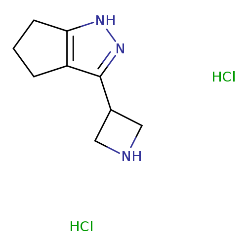 3-{1H,4H,5H,6H-cyclopenta[c]pyrazol-3-yl}azetidinedihydrochloride