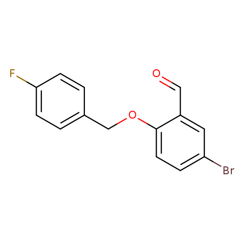 5-Bromo-2-[(4-fluorobenzyl)oxy]benzaldehyde