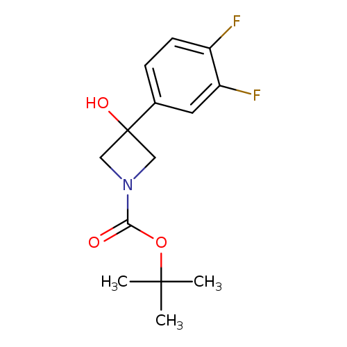 tert-Butyl 3-(3,4-difluorophenyl)-3-hydroxyazetidine-1-carboxylate