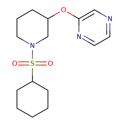 2-{[1-(cyclohexanesulfonyl)piperidin-3-yl]oxy}pyrazine