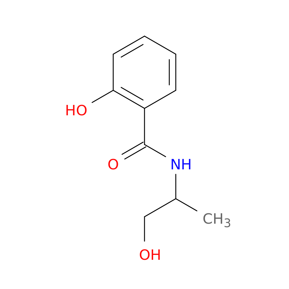 2-hydroxy-N-(1-hydroxypropan-2-yl)benzamide