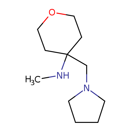 N-Methyl-4-(pyrrolidin-1-ylmethyl)tetrahydro-2H-pyran-4-amine