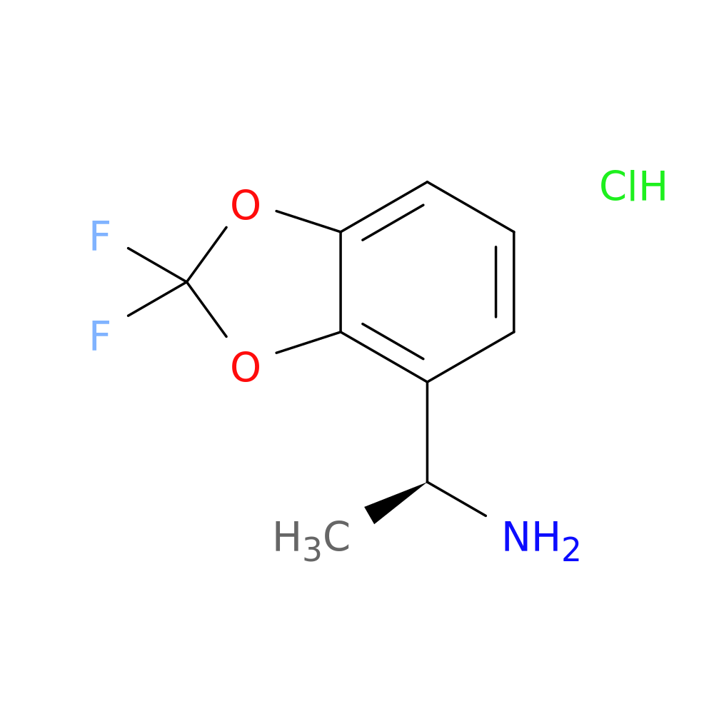 (S)-1-(2,2-Difluorobenzo[d][1,3]dioxol-4-yl)ethanamine hydrochloride