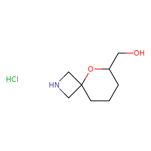 {5-oxa-2-azaspiro[3.5]nonan-6-yl}methanol hydrochloride