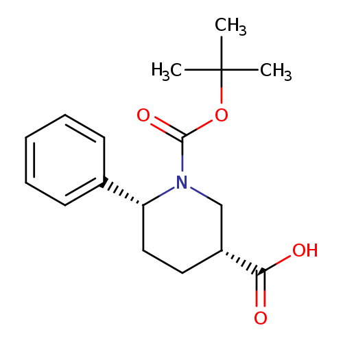 CIS-1-TERT-BUTOXYCARBONYL-6-PHENYL-PIPERIDINE-3-CARBOXYLIC ACID