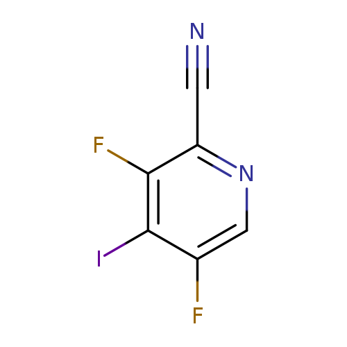 3,5-difluoro-4-iodo-pyridine-2-carbonitrile