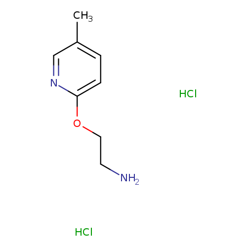 2-[(5-methylpyridin-2-yl)oxy]ethan-1-aminedihydrochloride
