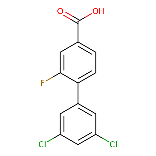 4-(3,5-Dichlorophenyl)-3-fluorobenzoic acid