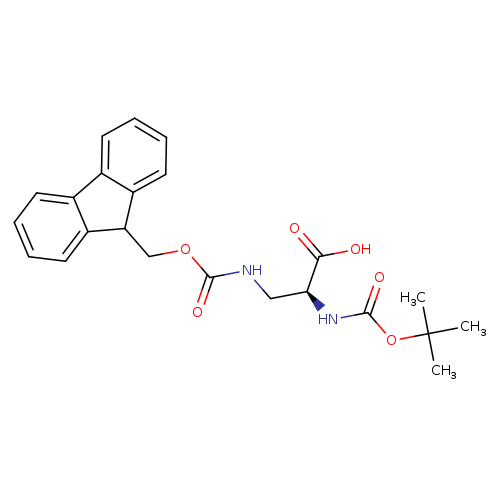 L-Alanine, N-[(1,1-dimethylethoxy)carbonyl]-3-[[(9H-fluoren-9-ylmethoxy)carbonyl]amino]-