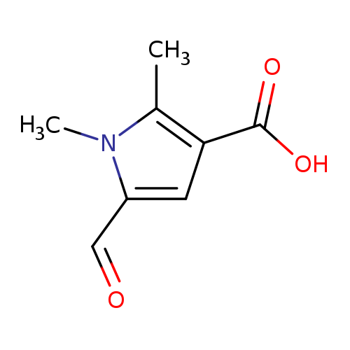 5-formyl-1,2-dimethyl-1H-pyrrole-3-carboxylic acid