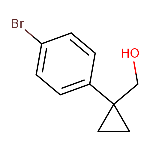 Cyclopropanemethanol​, 1-​(4-​bromophenyl)​-