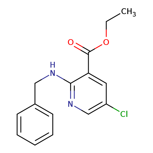 Ethyl 2-(benzylamino)-5-chloronicotinate
