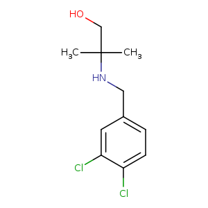 2-[(3,4-dichlorobenzyl)amino]-2-methylpropan-1-ol