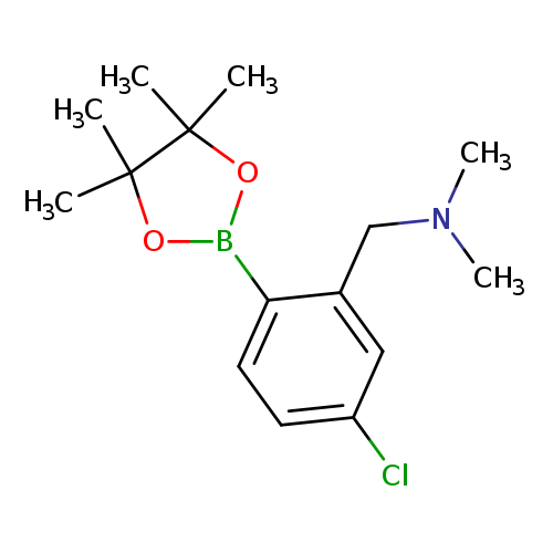 4-Chloro-2-(N,N-dimethylaminomethyl)phenylboronic acid, pinacol ester