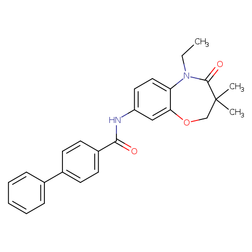 N-(5-ethyl-3,3-dimethyl-4-oxo-2,3,4,5-tetrahydro-1,5-benzoxazepin-8-yl)-[1,1'-biphenyl]-4-carboxamide