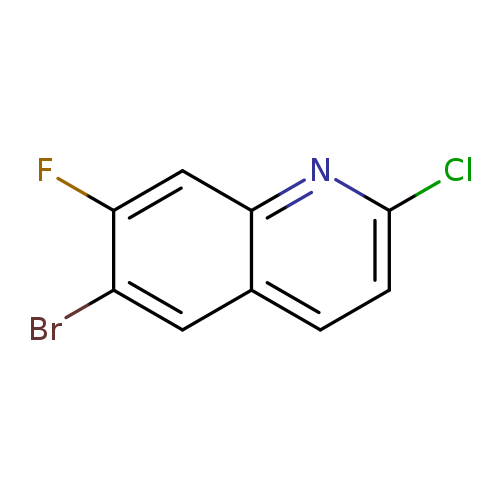6-bromo-2-chloro-7-fluoroquinoline