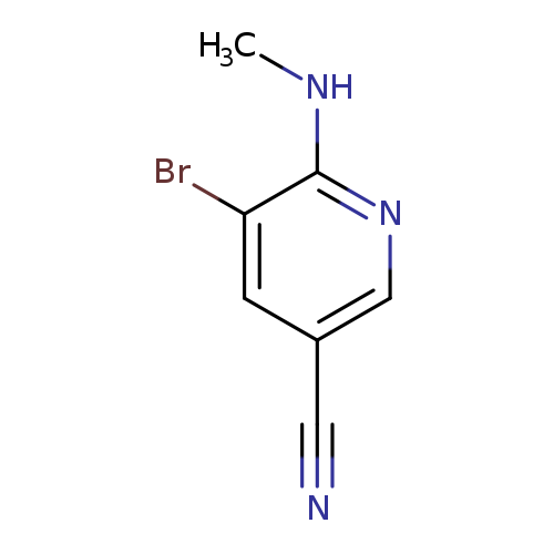 5-Bromo-6-methylamino-nicotinonitrile