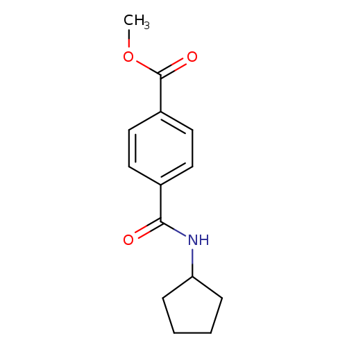 Methyl 4-(cyclopentylcarbamoyl)benzoate
