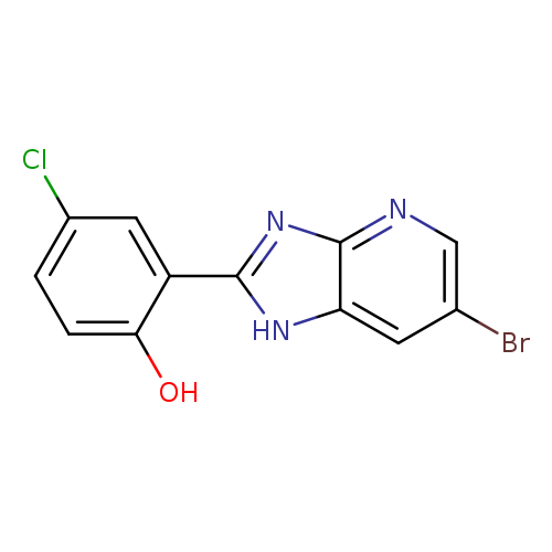Phenol, 2-(6-bromo-1H-imidazo[4,5-b]pyridin-2-yl)-4-chloro-