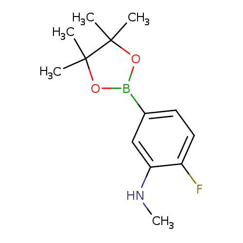 4-Fluoro-3-(N-methylamino)phenylboronic acid pinacol ester