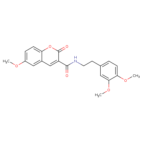 N-[2-(3,4-dimethoxyphenyl)ethyl]-6-methoxy-2-oxo-2H-chromene-3-carboxamide