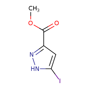 1H-Pyrazole-3-carboxylic acid, 5-iodo-, Methyl ester