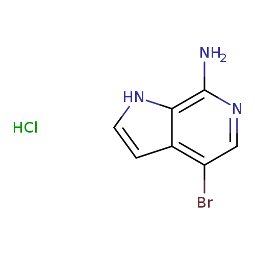 4-bromo-1H-pyrrolo[2,3-c]pyridin-7-amine hydrochloride