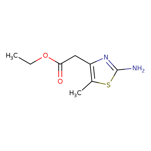 Ethyl 2-(2-amino-5-methyl-1,3-thiazol-4-yl)acetate