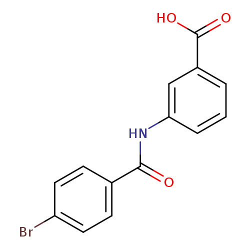 3-(4-bromobenzamido)benzoic acid