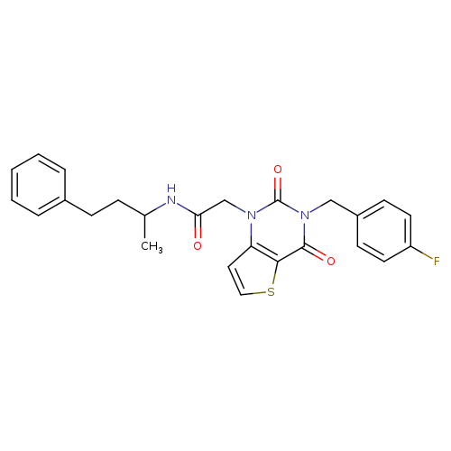 2-{3-[(4-fluorophenyl)methyl]-2,4-dioxo-1H,2H,3H,4H-thieno[3,2-d]pyrimidin-1-yl}-N-(4-phenylbutan-2-yl)acetamide