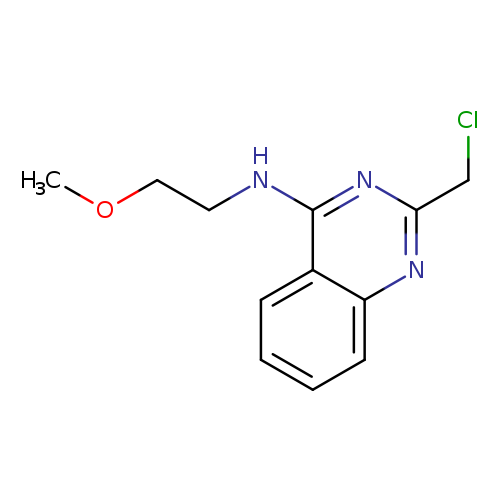2-(Chloromethyl)-n-(2-methoxyethyl)quinazolin-4-amine
