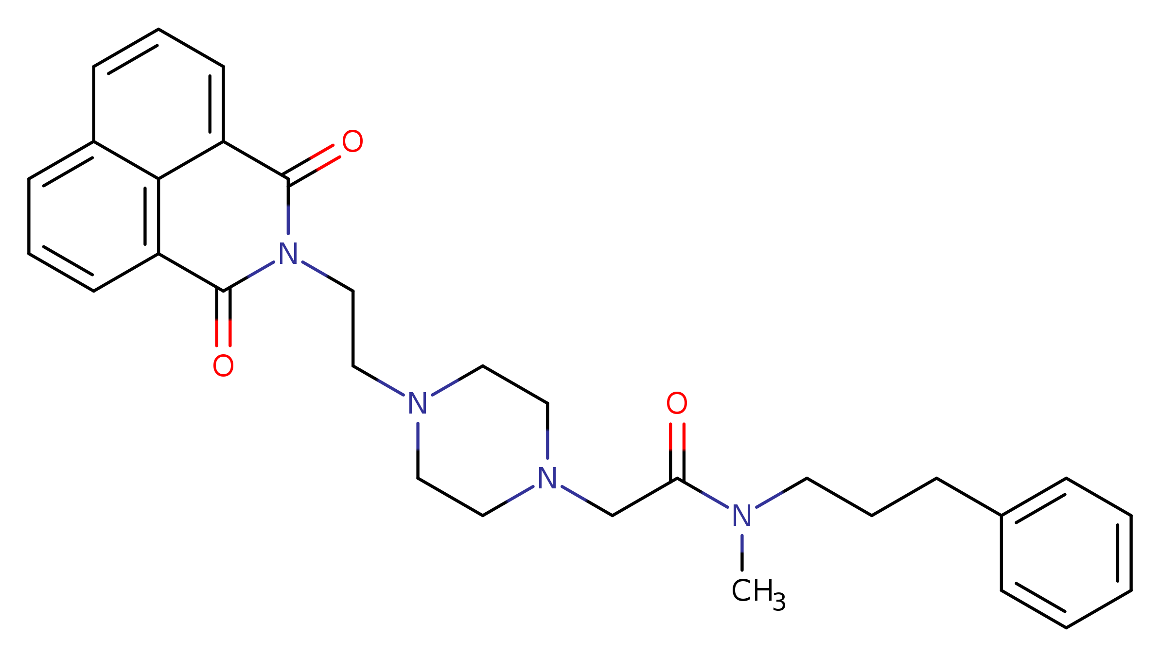 2-[4-(2-{2,4-dioxo-3-azatricyclo[7.3.1.0^{5,13}]trideca-1(13),5,7,9,11-pentaen-3-yl}ethyl)piperazin-1-yl]-N-methyl-N-(3-phenylpropyl)acetamide