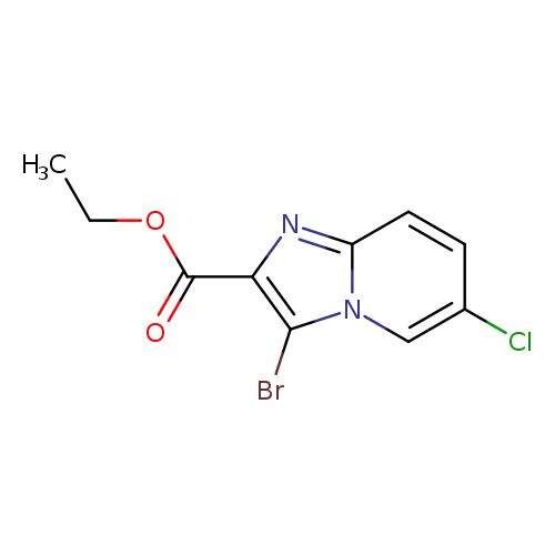 ETHYL 3-BROMO-6-CHLOROIMIDAZO[1,2-A]PYRIDINE-2-CARBOXYLATE