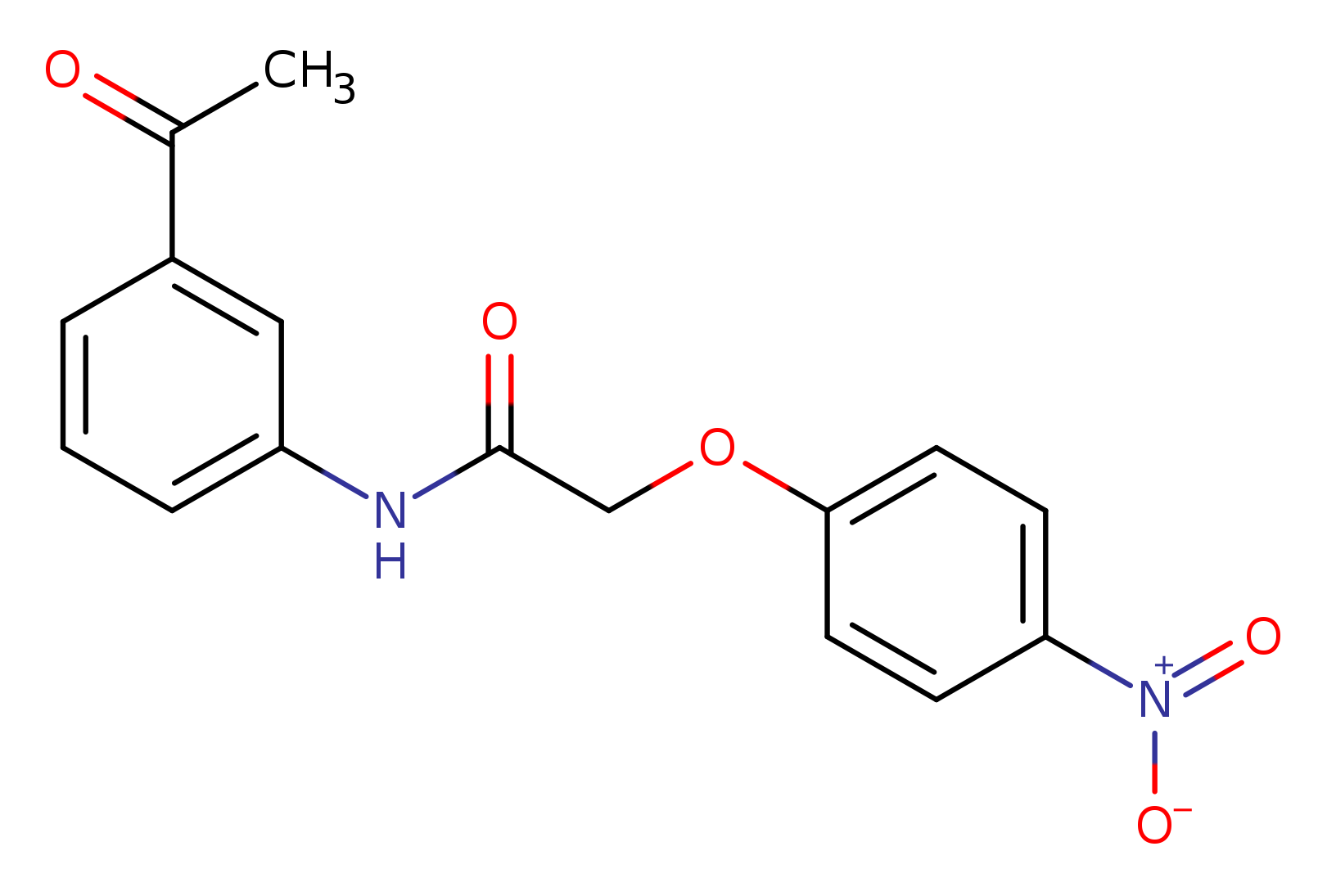 N-(3-acetylphenyl)-2-{4-nitrophenoxy}acetamide